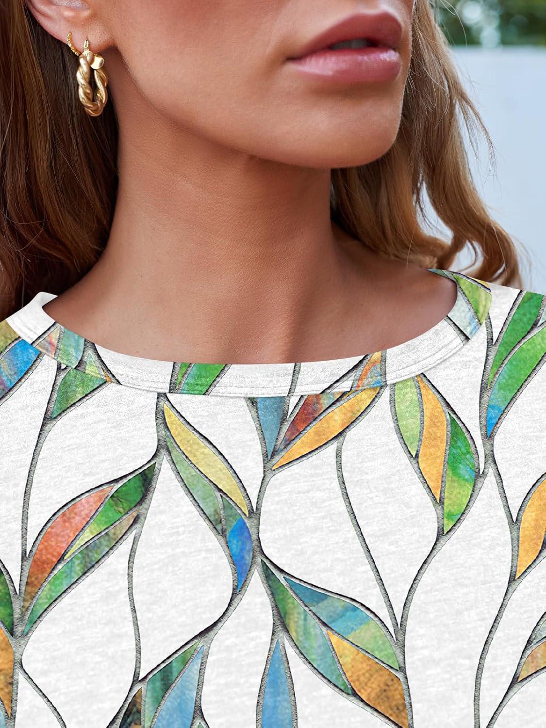 imageAUTOMET Long Sleeve Shirts for Women Business Casual Tops Fall Fashion Clothes Workout Plus Size Teacher Winter Outfits 2025Leafwhite