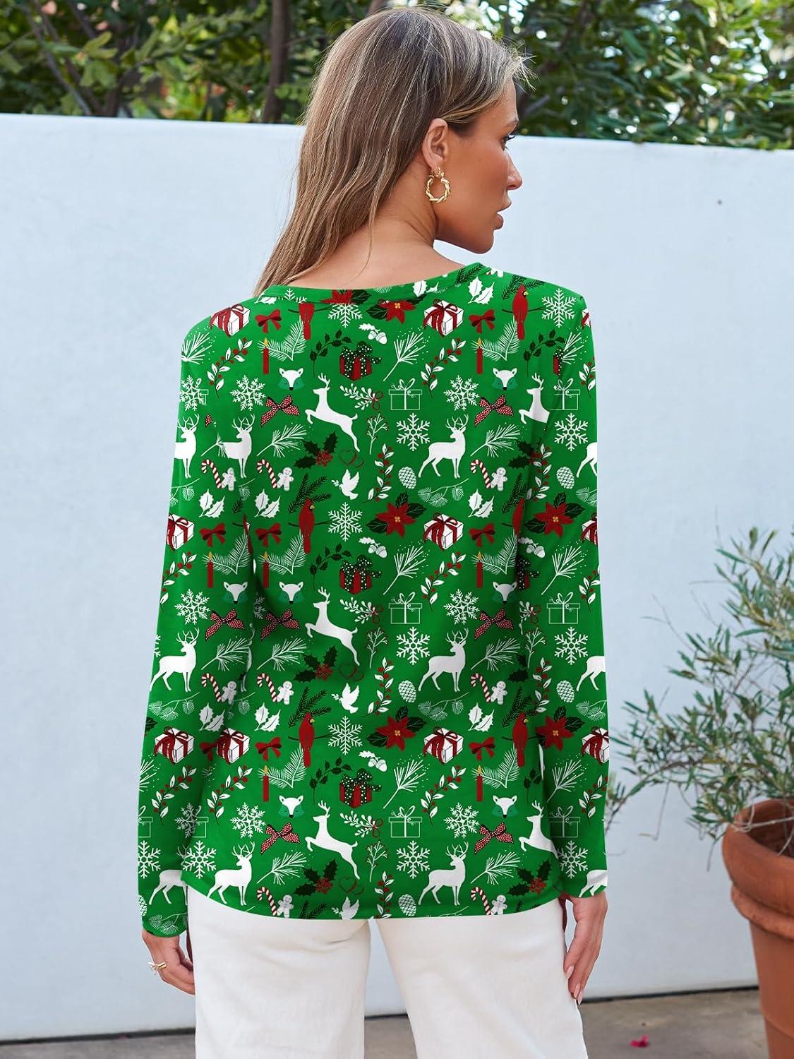 imageAUTOMET Long Sleeve Shirts for Women Business Casual Tops Fall Fashion Clothes Workout Plus Size Teacher Winter Outfits 2025Xmgreen