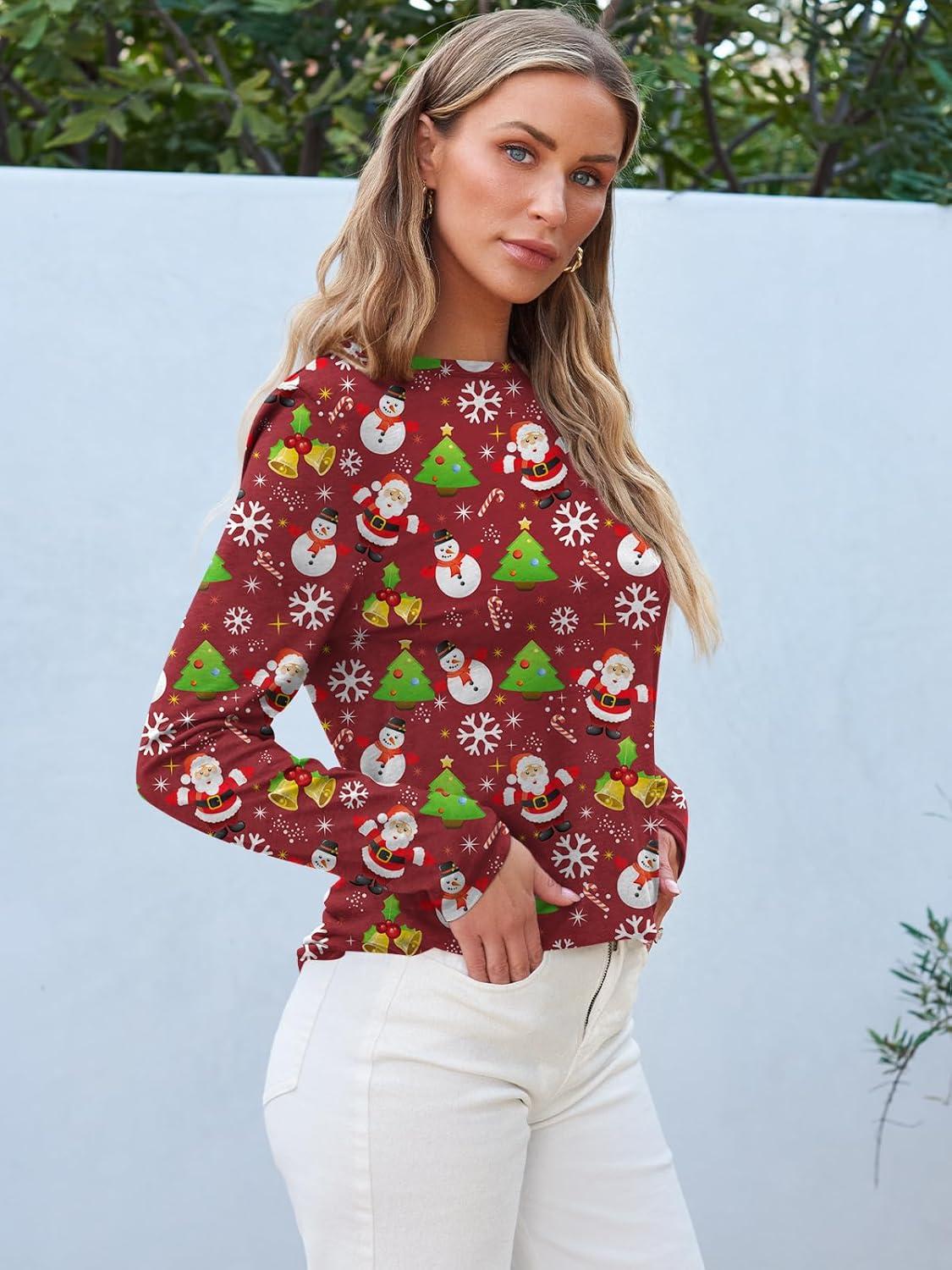 imageAUTOMET Long Sleeve Shirts for Women Business Casual Tops Fall Fashion Clothes Workout Plus Size Teacher Winter Outfits 2025Xmred