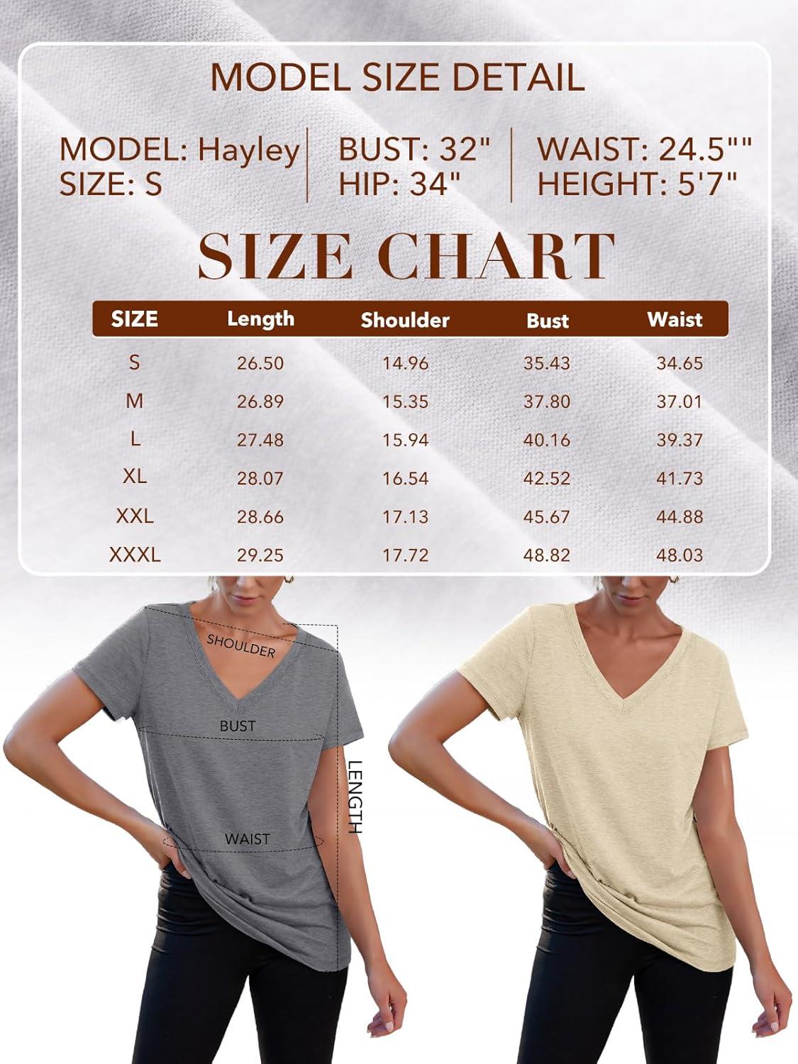 imageAUTOMET TShirts Short Sleeve V Neck Tees Tops for Women Fashion Trendy Lightweight Soft Casual Summer Outfits Clothes 2025Wine Red