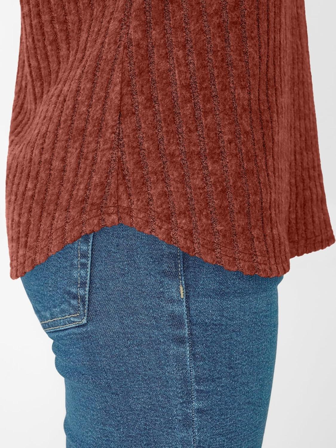 imageAUTOMET Women Tops Summer Sweaters Short Sleeve Shirts 2025 Spring Vacation Fashion Dressy Casual Business V Neck BlousesBrown