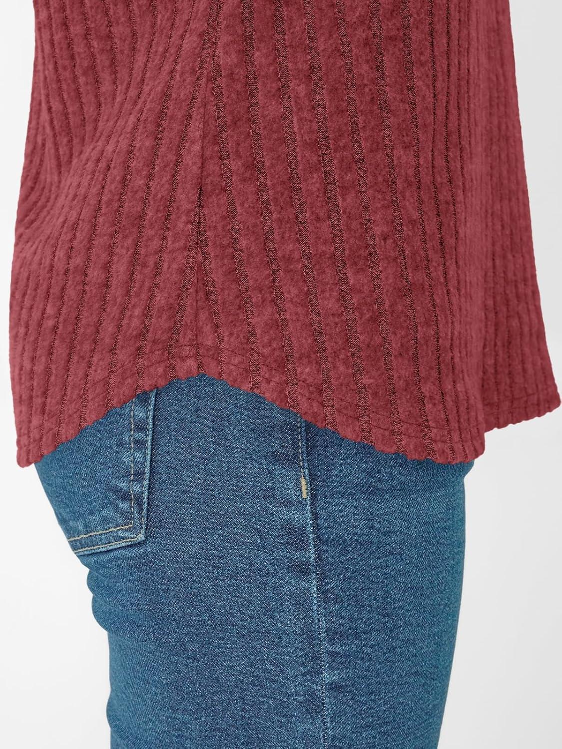 imageAUTOMET Women Tops Summer Sweaters Short Sleeve Shirts 2025 Spring Vacation Fashion Dressy Casual Business V Neck BlousesBurgundy