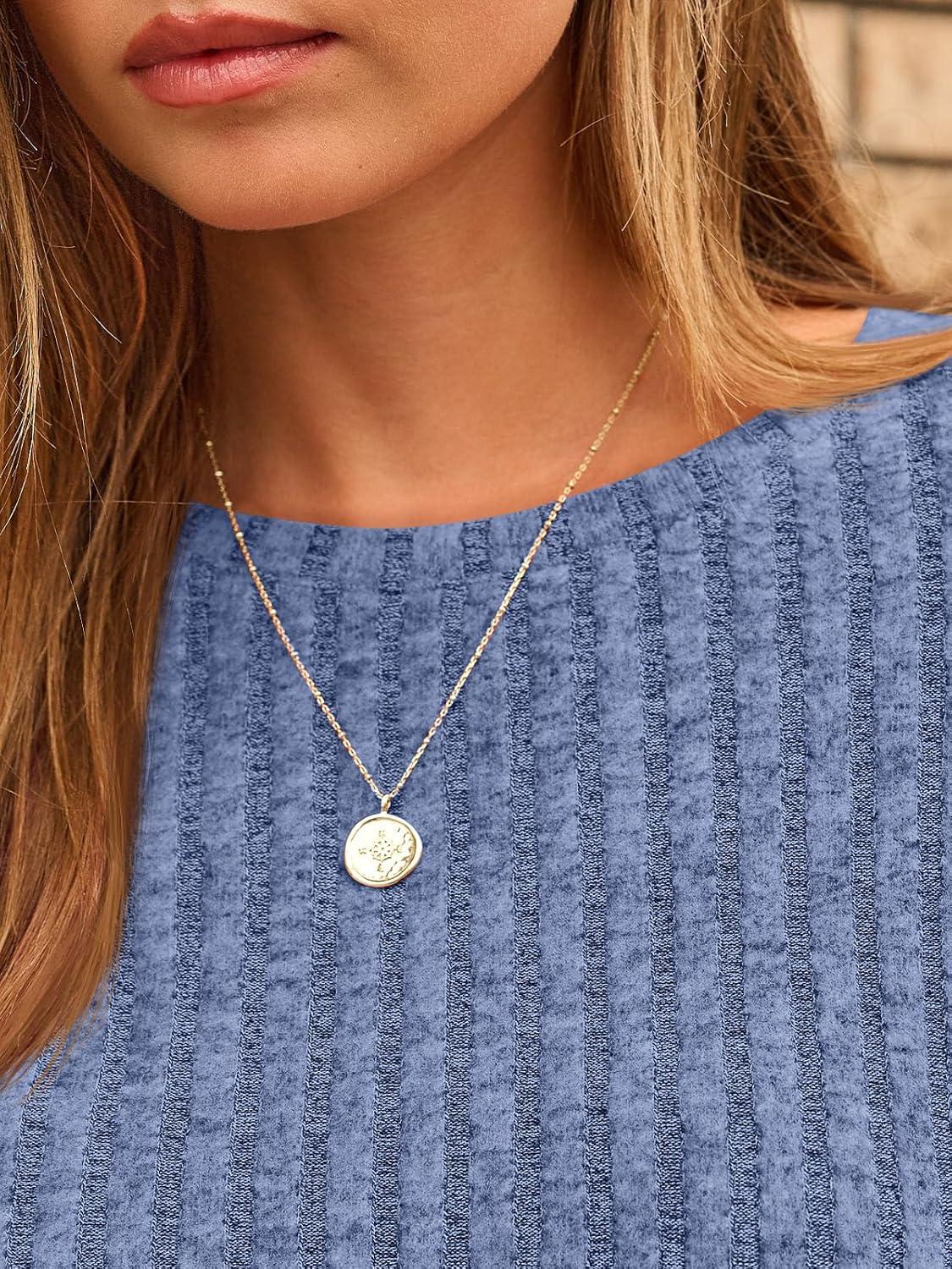 imageAUTOMET Womens Long Sleeve Shirts Fall Fashion Tops 2025 Blouses Dressy Sweaters Tunic Winter Clothes Casual OutfitsDarkblue