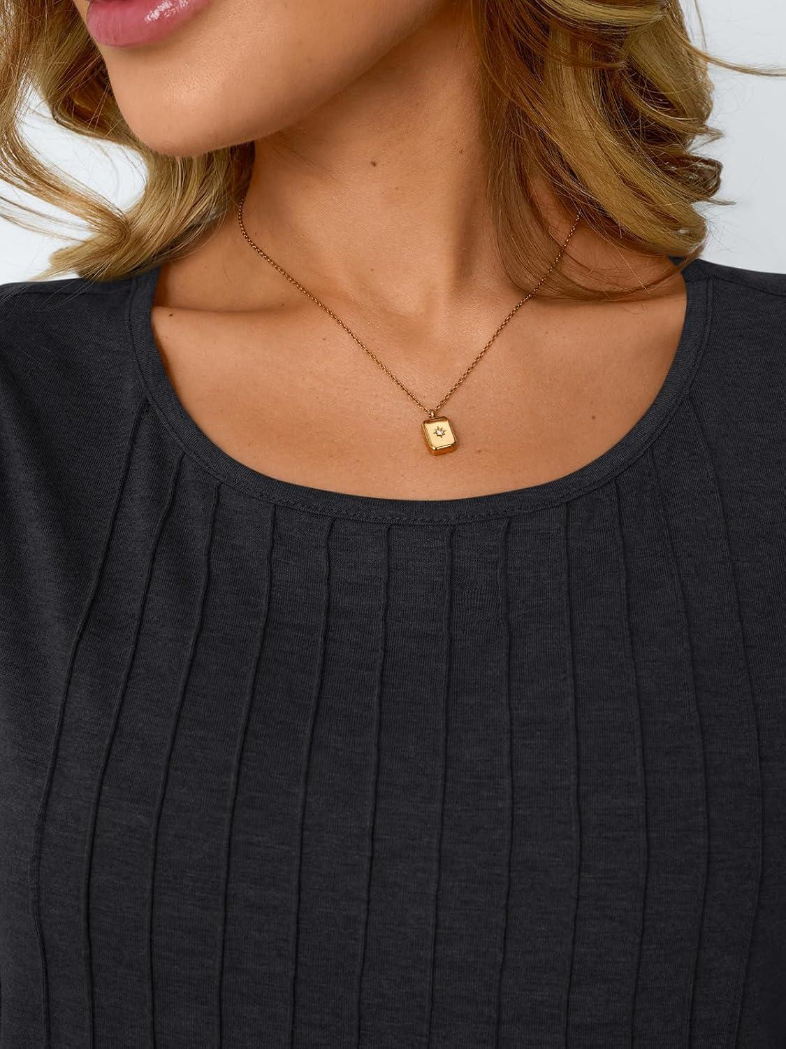 imageAUTOMET Womens Loose Fit Casual Flowy Tank Tops Trendy Sleeveless Summer Tops Clothing Outfits 2025Black