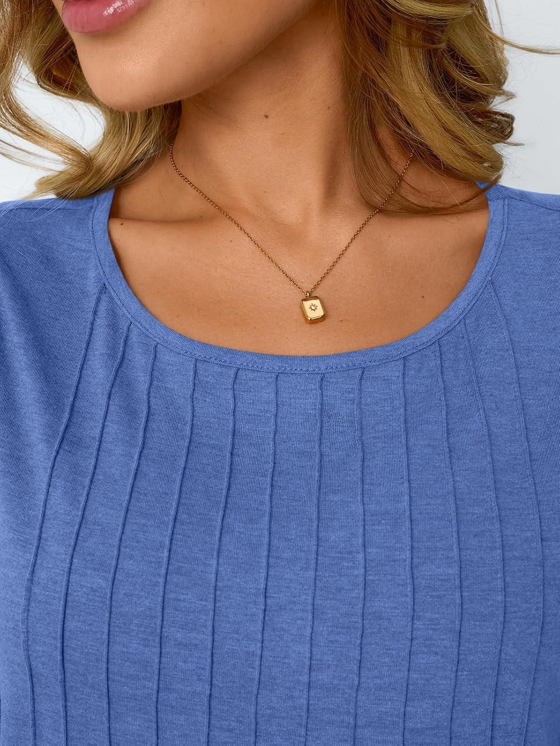 imageAUTOMET Womens Loose Fit Casual Flowy Tank Tops Trendy Sleeveless Summer Tops Clothing Outfits 2025Blue