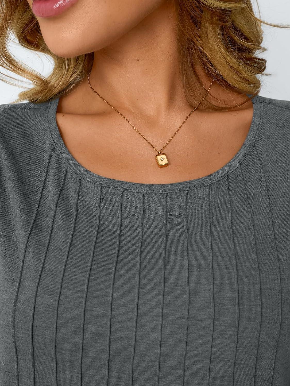 imageAUTOMET Womens Loose Fit Casual Flowy Tank Tops Trendy Sleeveless Summer Tops Clothing Outfits 2025Gray