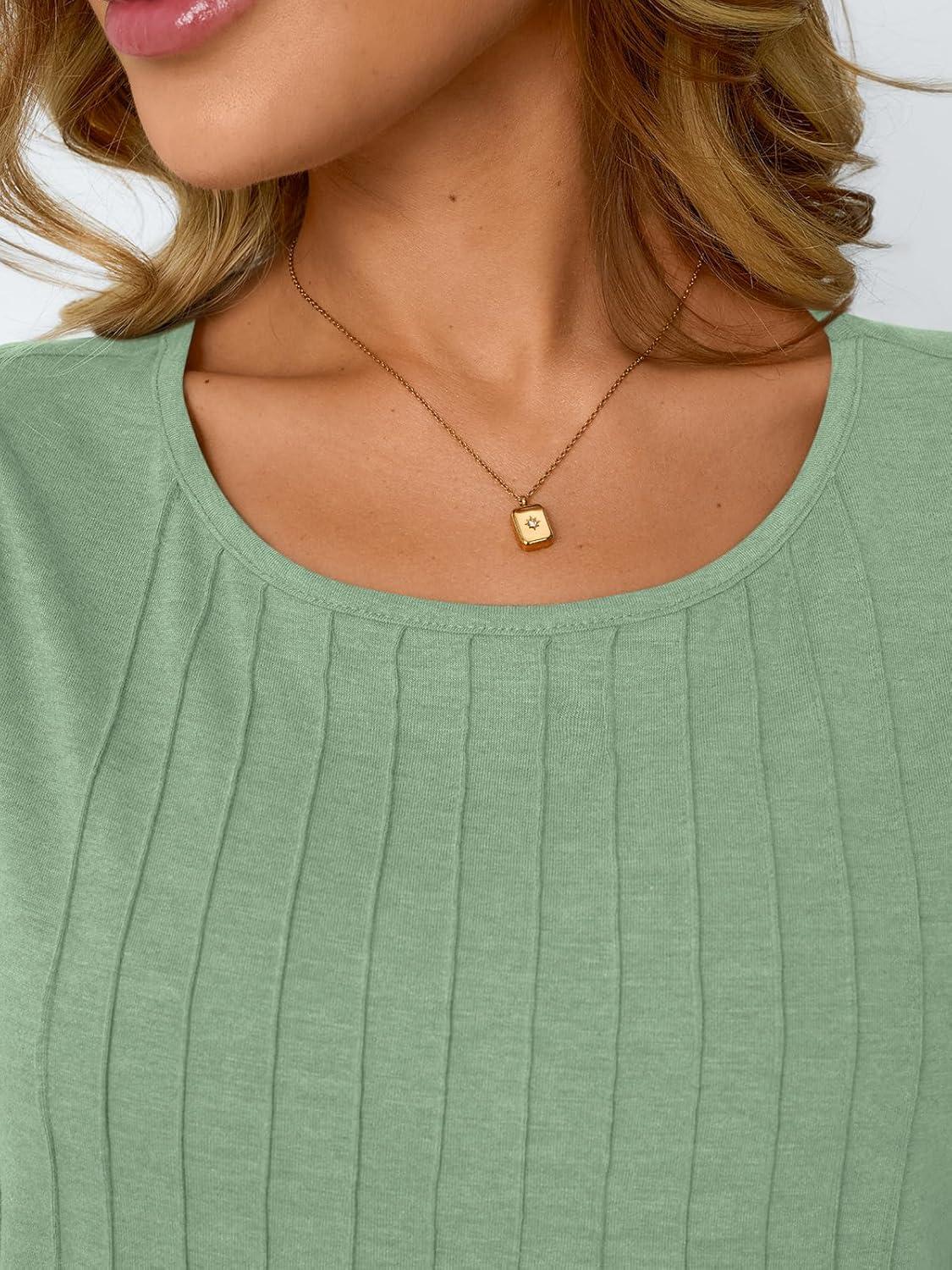 imageAUTOMET Womens Loose Fit Casual Flowy Tank Tops Trendy Sleeveless Summer Tops Clothing Outfits 2025Green