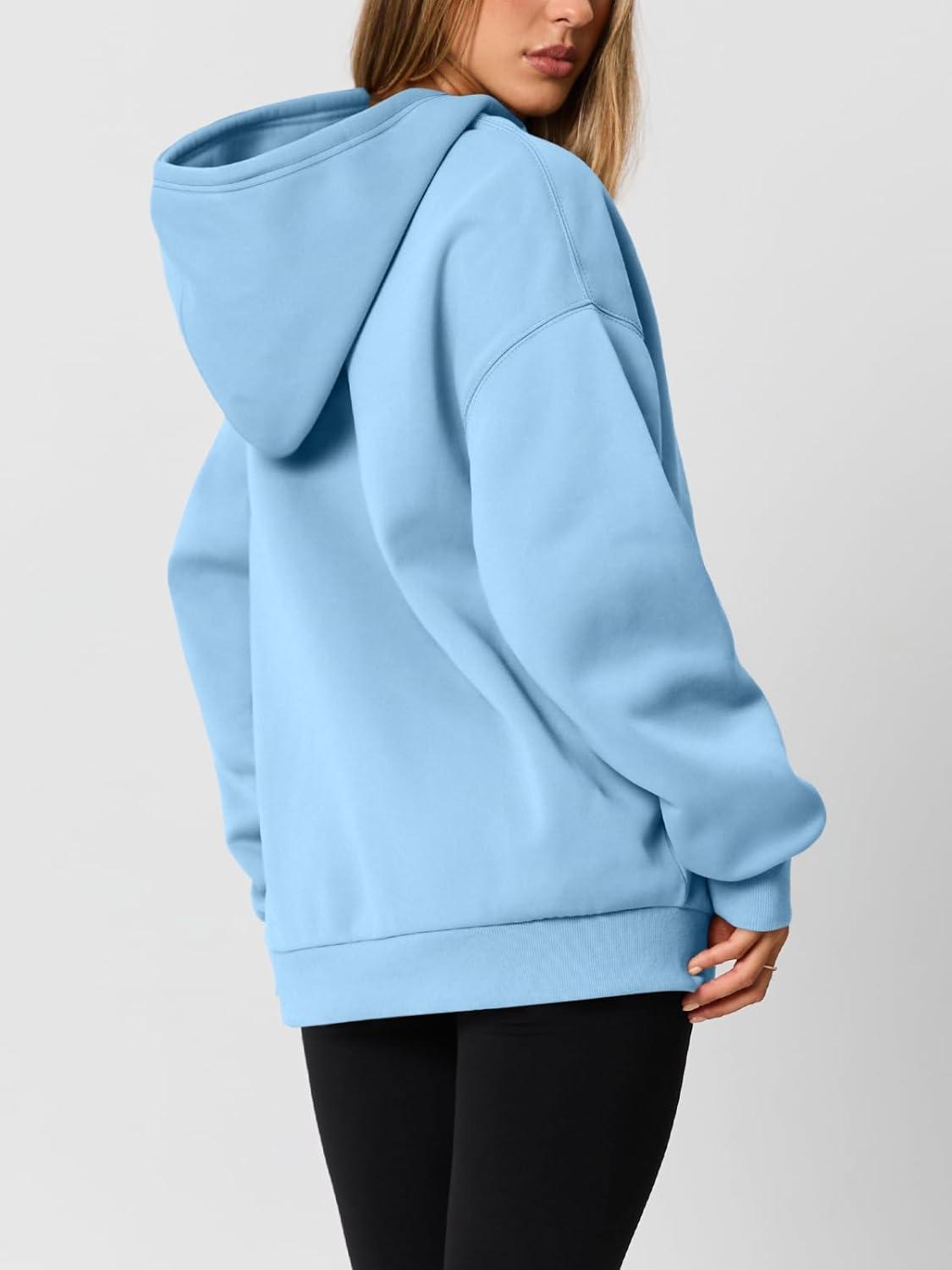 imageAUTOMET Womens Oversized Hoodies Fleece Trendy Sweatshirts Fall Fashion 2025 Pullover Winter Clothing OutfitsSky Blue