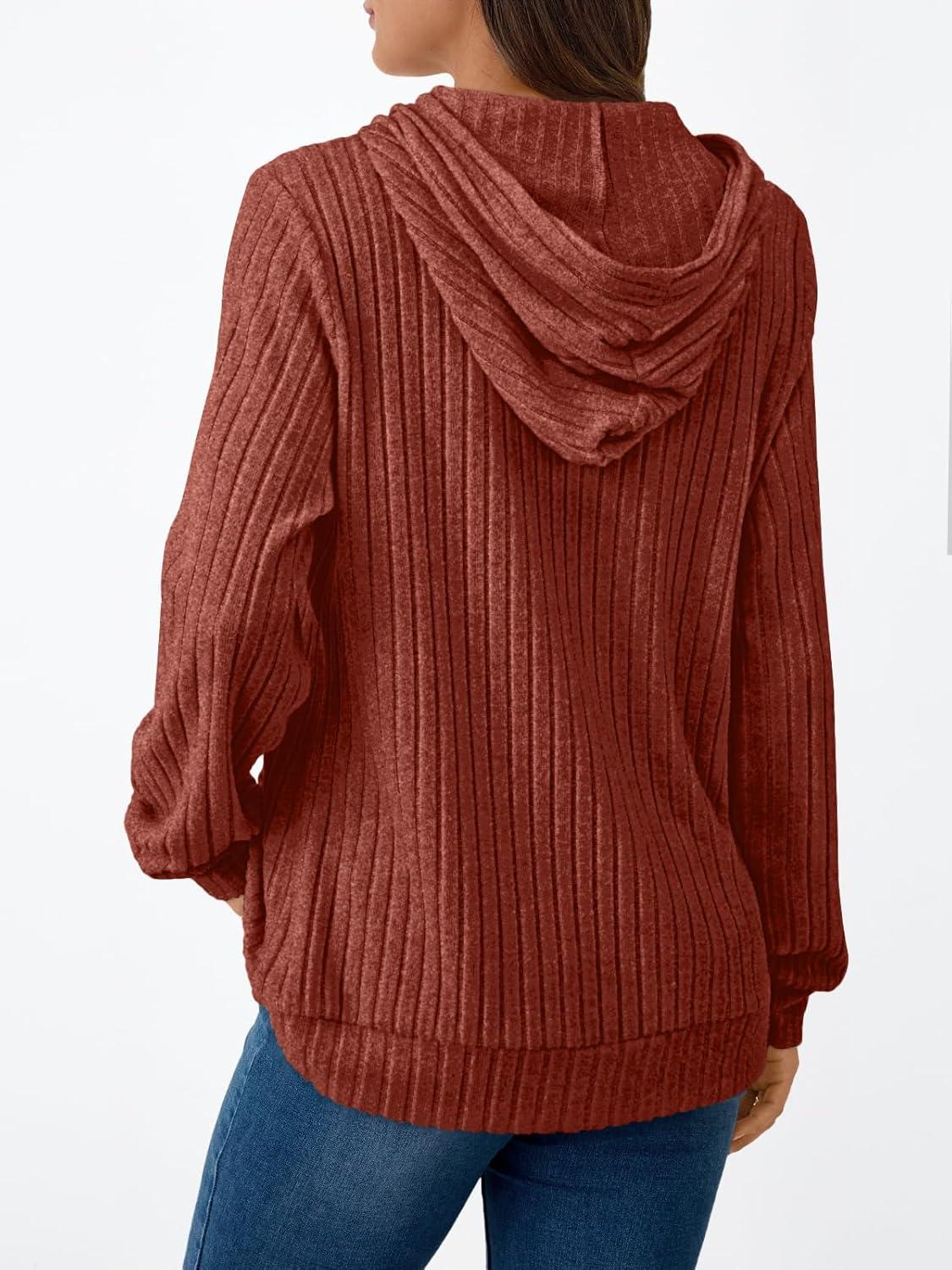 imageAUTOMET Womens Oversized Lightweight Hoodies Fall Fashion Sweaters 2025 Loose Fleece Sweatshirts Clothes with PocketCaramel