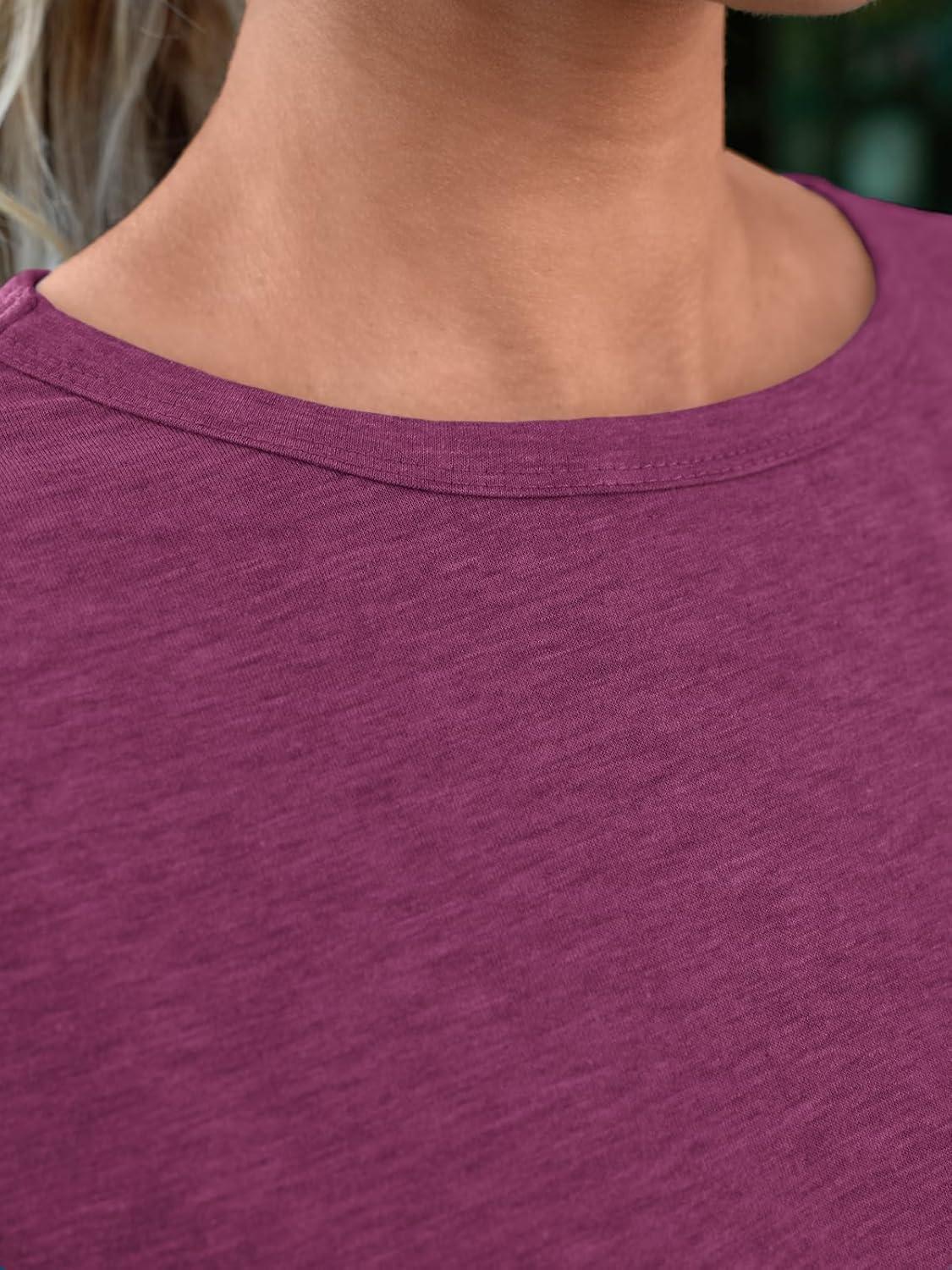 imageAUTOMET Womens Tops Shorts Sleeve Shirts for Summer Spring Beach Vacation Plus Size Oversized Casual Tee for Teen Girls 202502purple