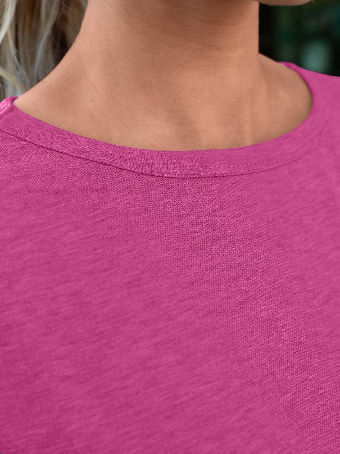 imageAUTOMET Womens Tops Shorts Sleeve Shirts for Summer Spring Beach Vacation Plus Size Oversized Casual Tee for Teen Girls 202502rosered