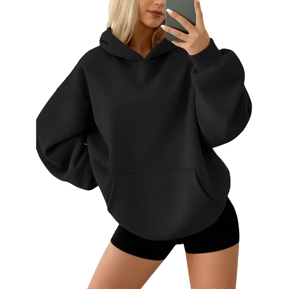 imageAUTOMET Hoodies for Women Oversized Sweatshirts Fall Fashion Outfits 2025 Pullover Fleece Casual Sweaters Winter Y2k ClothesBlack