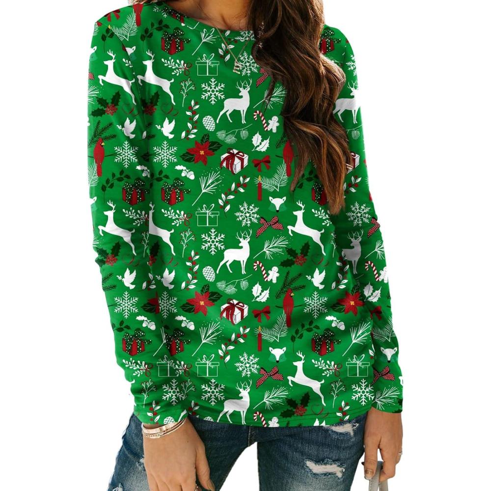 imageAUTOMET Long Sleeve Shirts for Women Business Casual Tops Fall Fashion Clothes Workout Plus Size Teacher Winter Outfits 2025Xmgreen