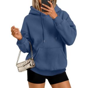 AUTOMET Womens Hoodies Sweatshirts Pullover Sweaters Casual Comfy Tops Trendy Fall Outfits Winter Clothes 2025(Darkblue)